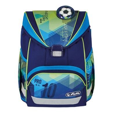 Herlitz, Ultralight, tornister szkolny, Green Goal