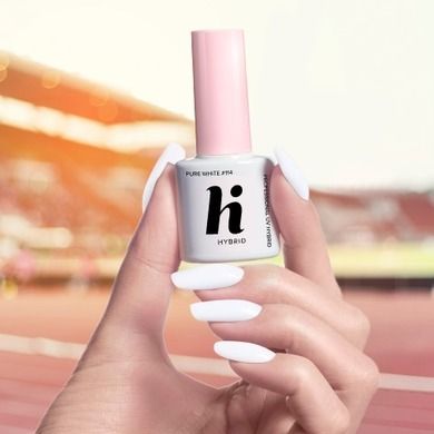 Hi Hybrid, lakier hybrydowy, nr 114, Pure White, 5 ml