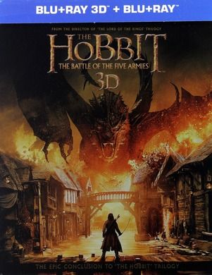 Hobbit: Bitwa pięciu armii. Edycja limitowana. Steelbook. Blu-Ray 3D