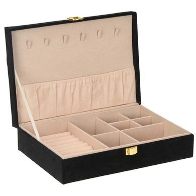 Home Styling Collection, czarne pudełko na biżuterię