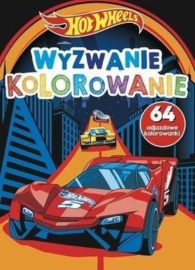 Hot Wheels. Wyzwanie kolorowanie
