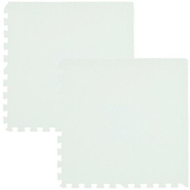 Humbi, mata piankowa, puzzle, białe, 2 szt. 62-62-1 cm