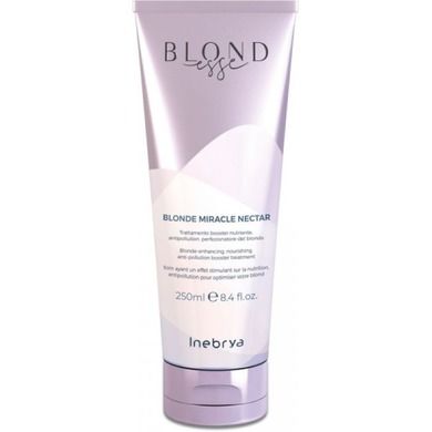 Inebrya, Blondesse Blonde Miracle Nectar, odżywcza kuracja do włosów blond, 250 ml