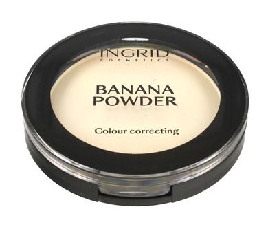 Ingrid, Banana Powder, puder bananowy do twarzy, 10 g