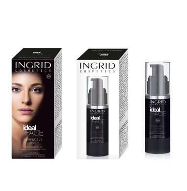 Ingrid, Ideal Face, fluid nr 12 naturalny beż, 35 ml