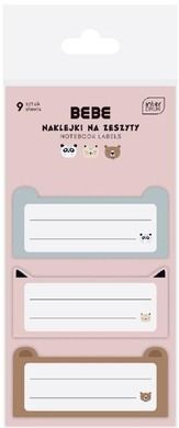 Interdruk, Bebe, naklejki na zeszyt, Friend Girl, 9 szt.