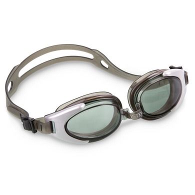 Intex, sportowe okularki do pływania, szare