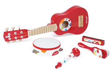 Janod, Confetti, zestaw instrumentów duży