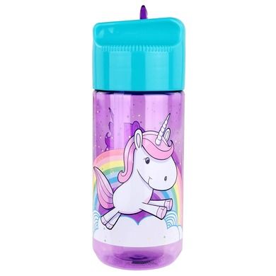 Jednorożec, bidon ze zintegrowaną słomką, 400 ml