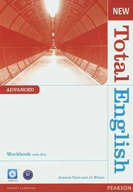 Język angielski. New Total English Advanced Workbook with key + CD