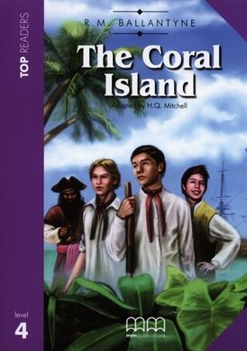 Język angielski, The Coral Island + CD Top Readers Level 4, MM Publications