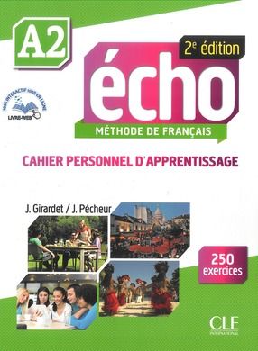 Język francuski. Echo A2 - 2 edition. Ćwiczenia + CD