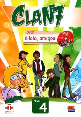 Język hiszpański. Clan 7 con hola amigos 4. Podręcznik