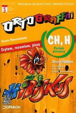 Język polski, Ortograffiti - Ch, H, Poziom pierwszy, Zeszyt ćwiczeń, Operon