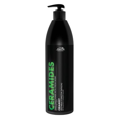 Joanna Professional, Ceramides Hair Conditioner, odżywka do wszystkich rodzajów włosów o świeżym zapachu, 1000 ml