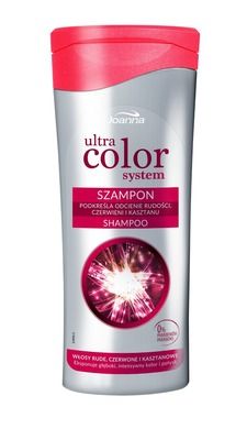 Joanna, Ultra Color System, szampon do włosów rudych,czerwonych i kasztanowych, 200 ml