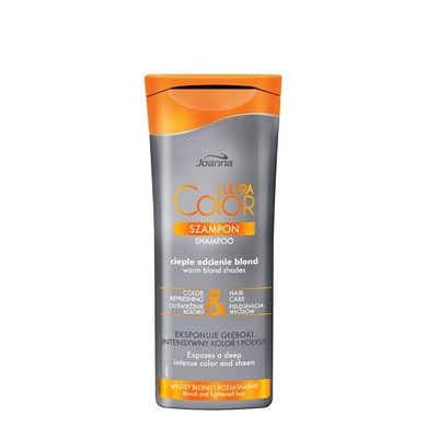Joanna, Ultra Color, szampon do włosów blond i rozjaśnianych, 200 ml