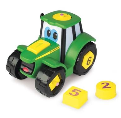 John Deere, traktor Johnny, zabawka edukacyjna