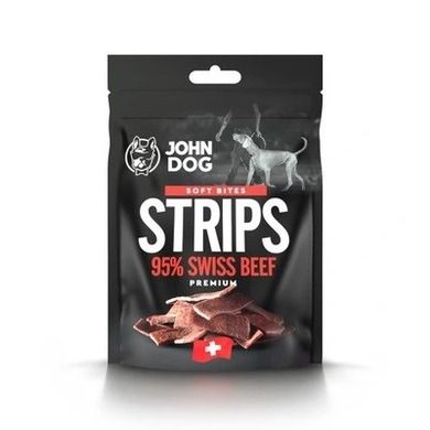 John Dog, paski z wołowiny szwajcarskiej 95%, 90g