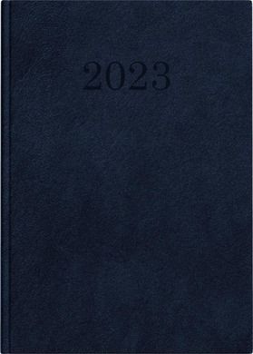 Kalendarz A4, Top 2000, Standard 2023, dzienny, granatowy