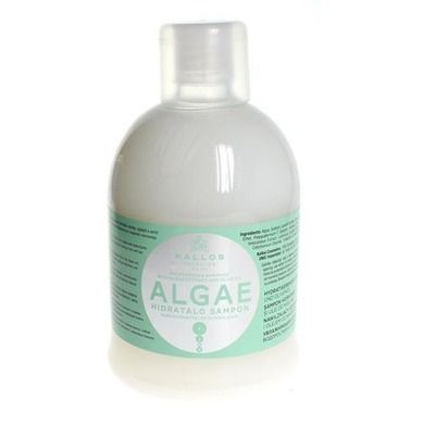 Kallos, Algae, nawilżający szampon z ekstraktem algi i olejem oliwkowym do włosów suchych, 1000 ml