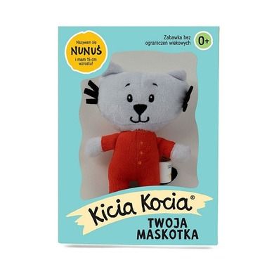 Kicia Kocia, Nunuś, maskotka w pudełku, 15 cm