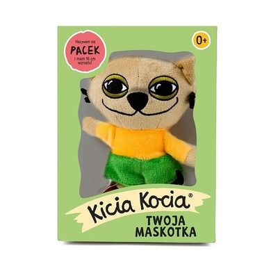 Kicia Kocia, Pacek, maskotka w pudełku, 16 cm