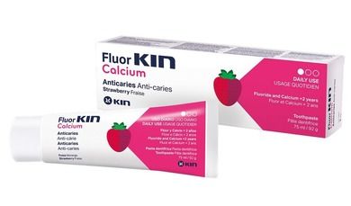 Kin, Fluor-Kin calcium, pasta, od 2 lat, 75 ml