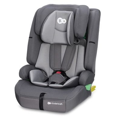 Kinderkraft, Safety Fix 2, I-size, fotelik samochodowy, Grey, 76-150 cm