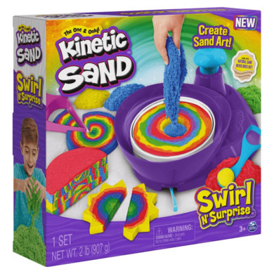 Kinetic Sand, Zakręcone kolory, piasek kinetyczny
