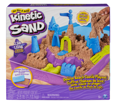Kinetic Sand, Zamek na plaży, piasek kinetyczny