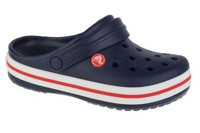 Klapki chłopięce, granatowe, Crocs Crocband Clog K