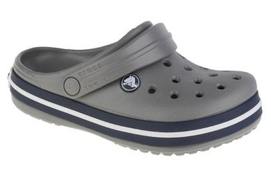 Klapki chłopięce, szare, Crocs Crocband Clog K