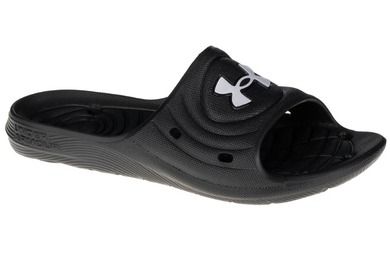 Klapki męskie, czarne, Under Armour Locker IV SL