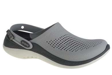 Klapki męskie, szare, Crocs Literide 360 Clog