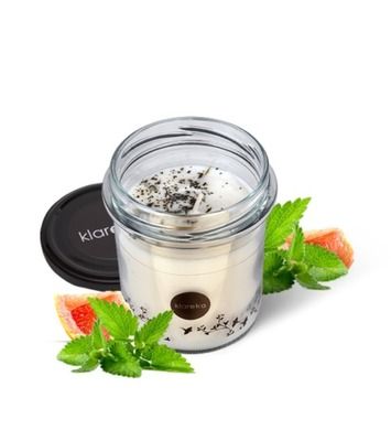 Klareko, Pachnące Świecidło, zapachowa świeca sojowa, Mięta, 200 g