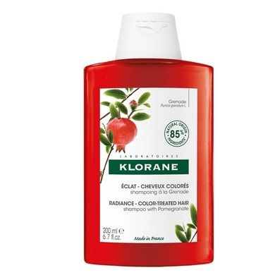 Klorane, Radiance Shampoo, szampon do włosów farbowanych, 200 ml