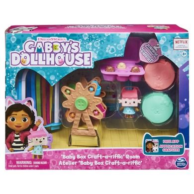 Koci Domek Gabi: Magiczne pomieszczenia do domku, pokój artystyczny z figurką