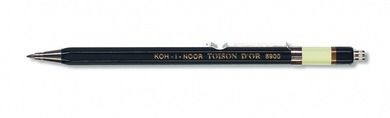 Koh-I-Noor, Toison D'or, ołówek automatyczny, metalowy, 2 mm