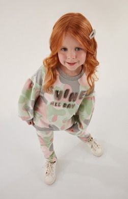 Komplet dziewczęcy, Bluza, Legginsy, mix, Up Baby