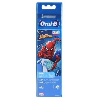 Końcówki do Szczoteczki Oral-b Kids Spiderman 3 Szt