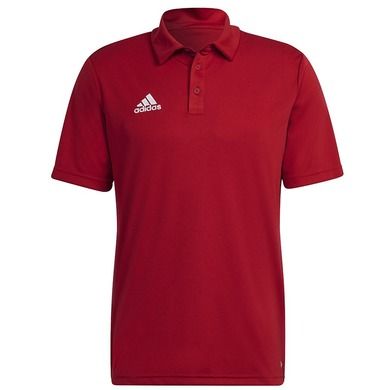 Koszulka polo męska z krótkim rękawem, czerwona, Adidas Entrada 22 Polo