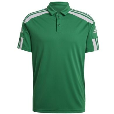 Koszulka polo męska z krótkim rękawem, zielona, Adidas Polo Squadra 21
