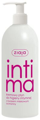 Kremowy płyn z kwasem mlekowym, 500 ml, Intima, Ziaja