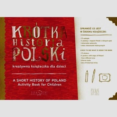 Krótka Historia Polski. Kreatywna książeczka dla dzieci