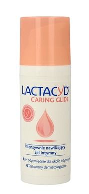 Lactacyd, intensywnie nawilżający żel intymny, Caring Glide, 50 ml