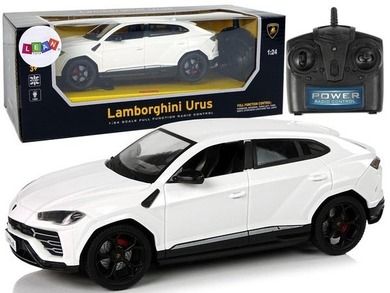 Lean Toys, Lamborghini Urus, pojazd zdalnie sterowany, biały, 1:24