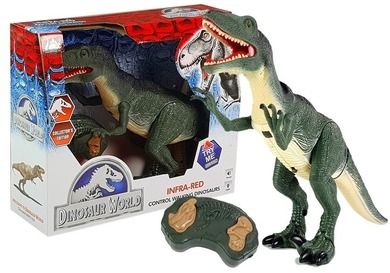 Lean Toys, tyranozaur rex, dinozaur zdalnie sterowany