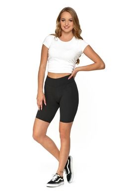 Legginsy damskie, kolarki, czarne, Moraj