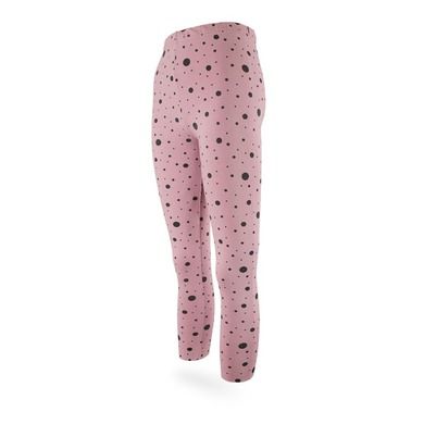 Legginsy dziewczęce, jasnoróżowe, Tup Tup